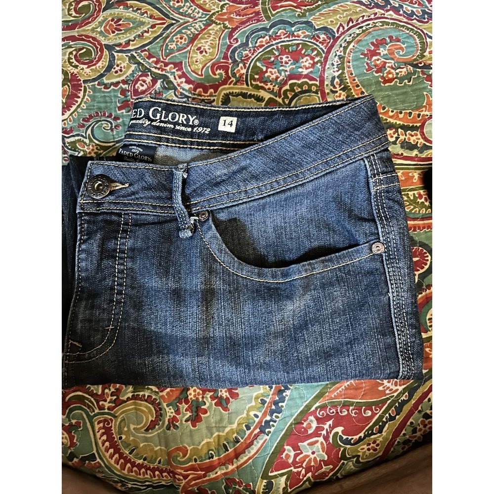 Faded Glory Jeans Size 14 Womens